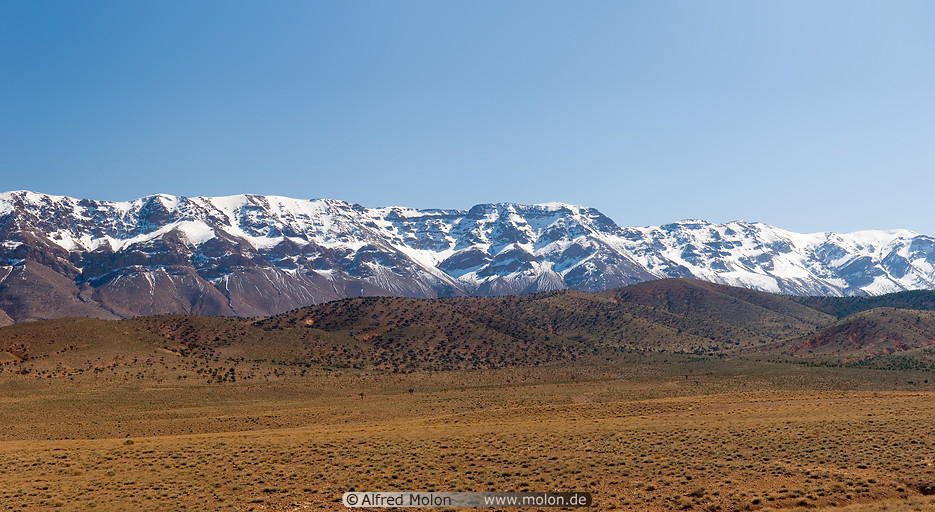 22 Snow capped peaks of the eastern High Atlas