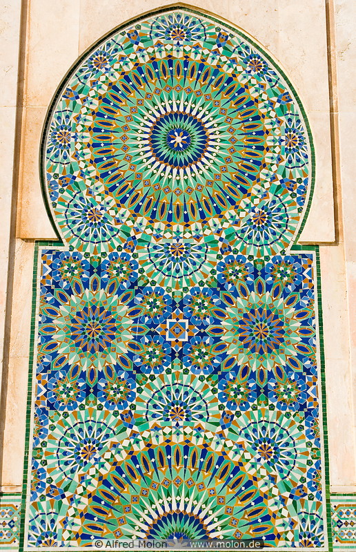 15 Islamic pattern mosaic