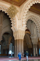 20 Mosque interior with ornamental pillars