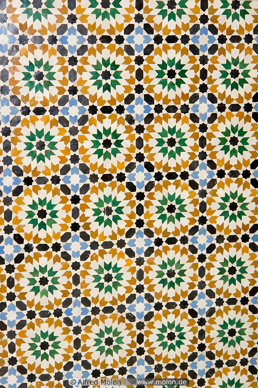 17 Octagonal Islamic mosaic
