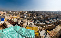 01 Panorama view of tanneries and Medina