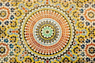 03 Fountain mosaic with Islamic patterns