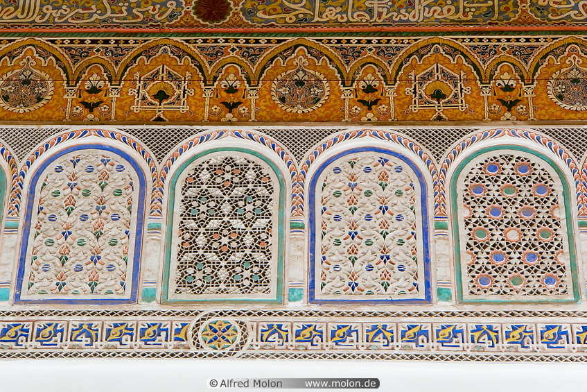 14 Roof detail with Islamic patterns