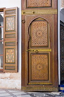 11 Decorated wooden door