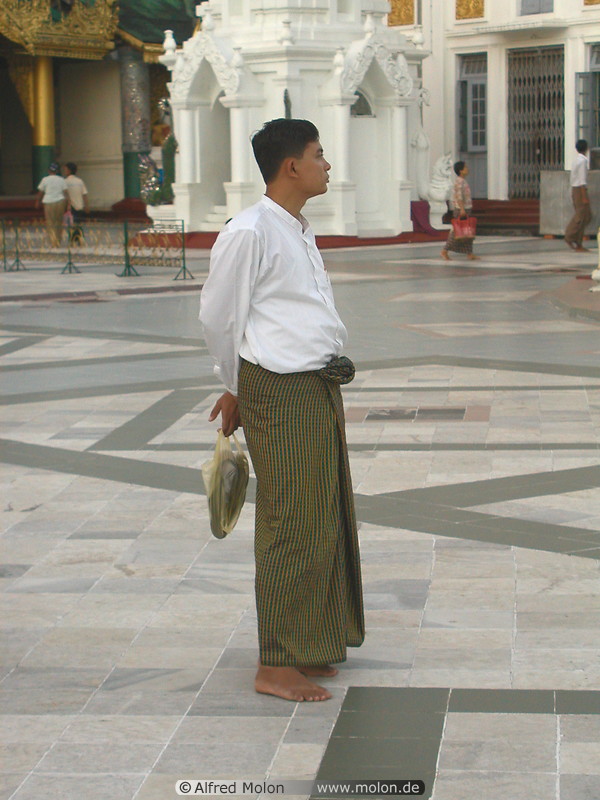 01 Burmese man