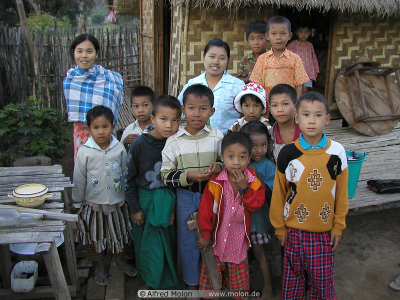 22 Village children
