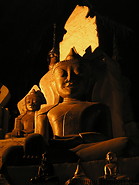 13 Buddha statues
