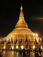 07 Shwedagon pagoda at night