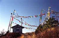 13 Prayer flags on the Poon Hill