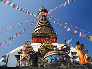 11 Swayambhunath stupa
