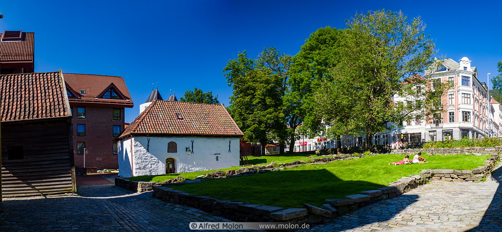 19 Old houses in Tyske Brygge