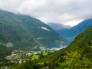 21 View towards Geiranger fjord