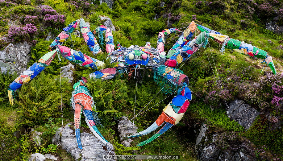 10 Plastic crab sculpture