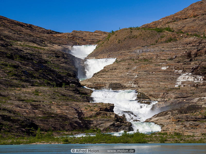 18 Svartisvatnet waterfall