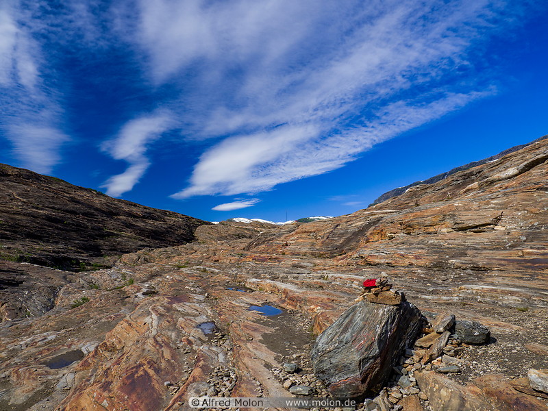 35 Rocky landscape near Svartisen glacier