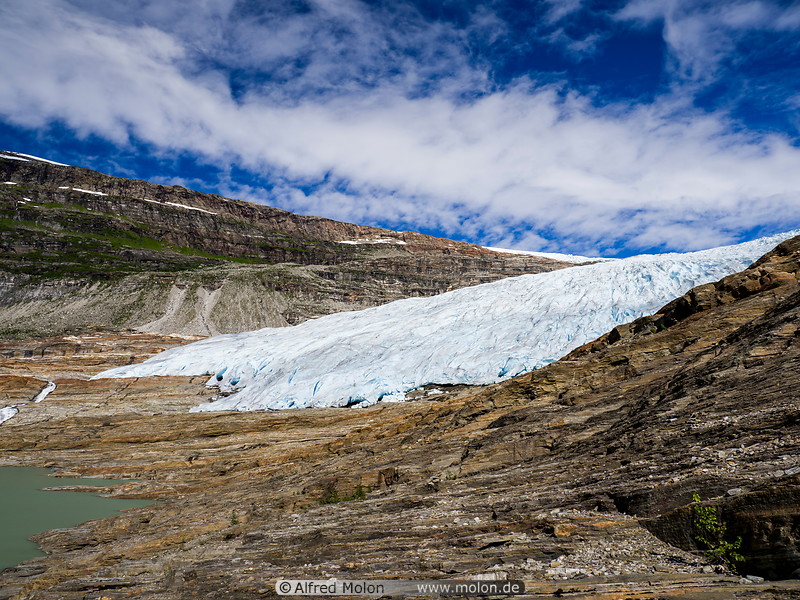 51 View towards Svartisen glacier