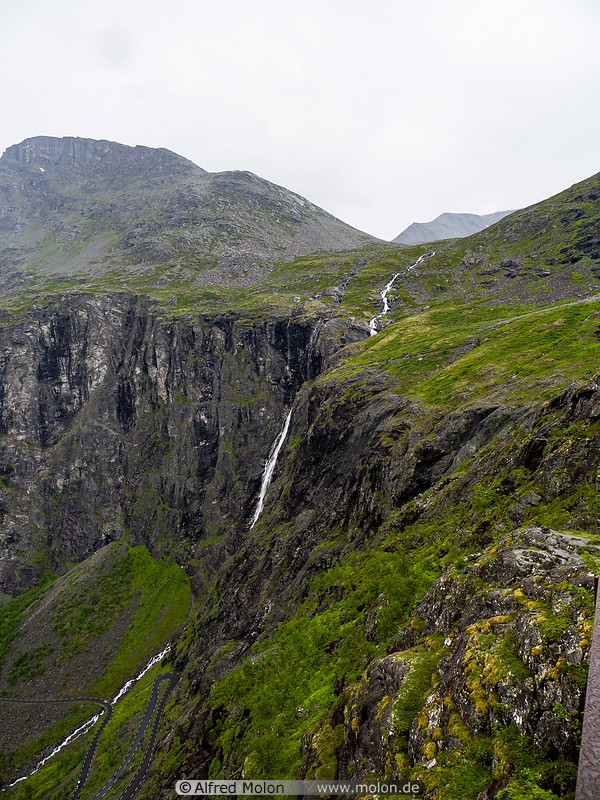 14 Trollstigen waterfall