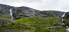 04 Trollstigen road and waterfalls