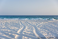 12 White coral sand beach