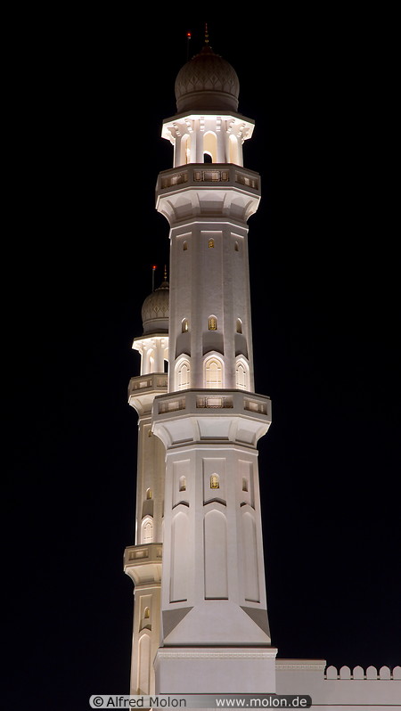 08 Minarets at night