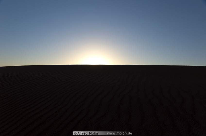 15 Desert sunset
