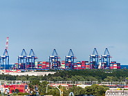 14 Harbour cranes