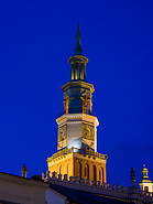 10 Town hall tower at night