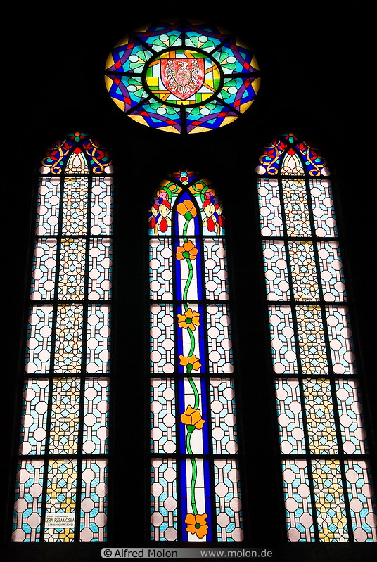 09 Stained glass window
