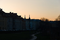 27 Sunset in Warsaw