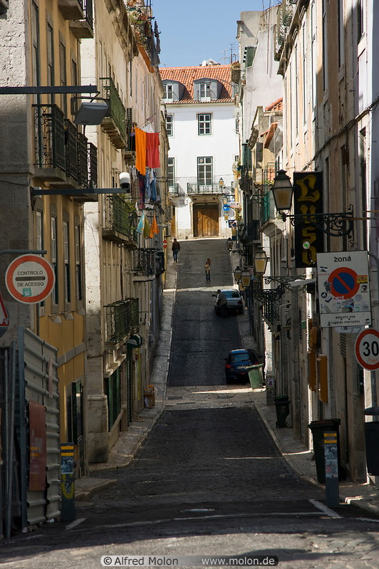 22 Narrow and steep alley