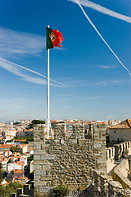 14 Castle walls and Portuguese flag