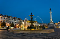 21 Bronze fountain at night