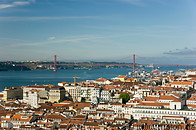 12 View of Tagus river and 25 Abril bridge