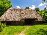 22 Moldavian reed roof house