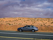 02 Car on desert road