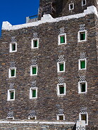 05 House facades with white windows