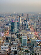 47 Riyadh skyline with Al Faisaliyah center