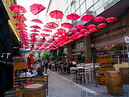 04 Restaurant with red umbrellas