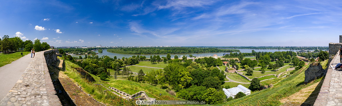 03 View from fortress over Sava river