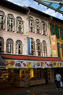 20 Colourful shophouse facade