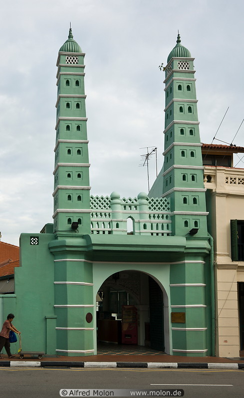 21 Green Masjid Jamae Chulia mosque