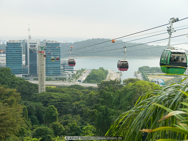 38 Cable car to Mt Faber