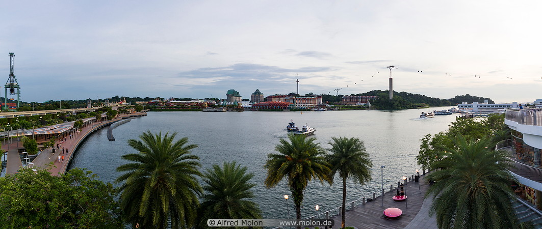 20 View of Sentosa island from Harbourfront