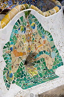 03 Mosaics on serpentine bench