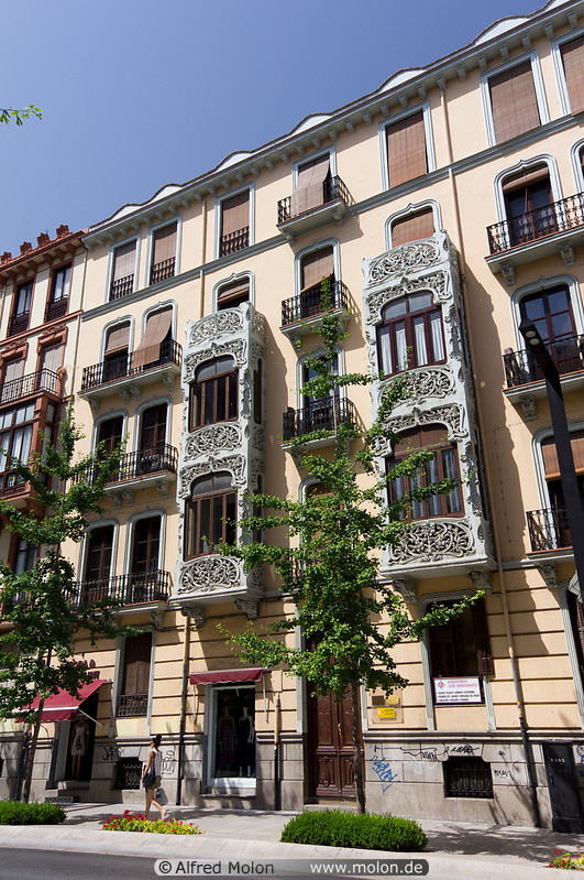 05 Decorated facades in Gran Via street