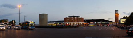 11 Atocha railway station at dusk