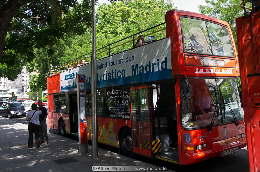 11 Double-decker tourist bus
