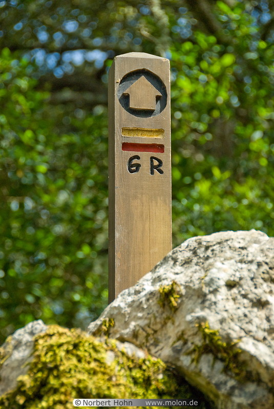 10 Signpost at the Camino de Muro Seco
