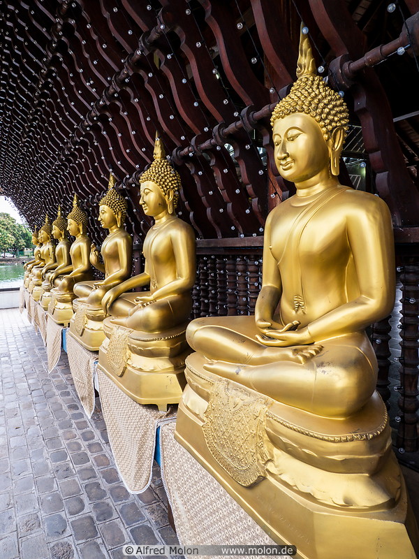 03 Golden Buddha statues