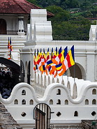 23 Flags in sacred tooth temple
